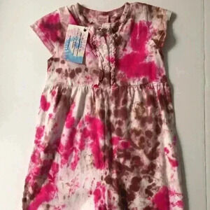 🌸New tie dyed romper. 100% cotton.
